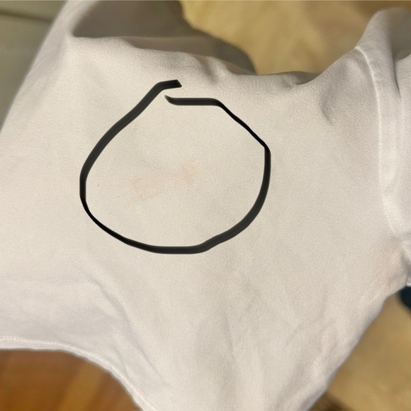 🎉HOST PICK🎉🎊 Gymshark White Essential Loose Training Workout Shorts Medium READ - Picture 3 of 5